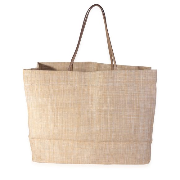 Prada Natural Raffia Paglia Tote - Picture 3 of 7